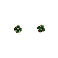 Pendientes Lucos Mujer in Plata Malachite ESOR D46 - ESOR D46